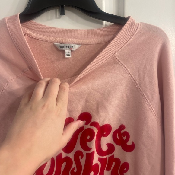 WILDFOX sunshine and coffee sweatshirt - Picture 3 of 3